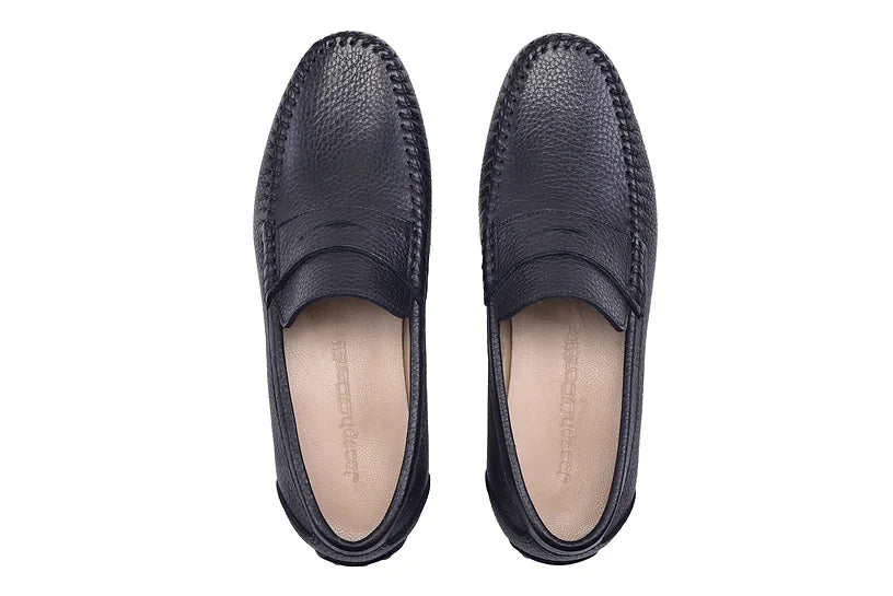 Boys Slip-On Leather Casual Loafer