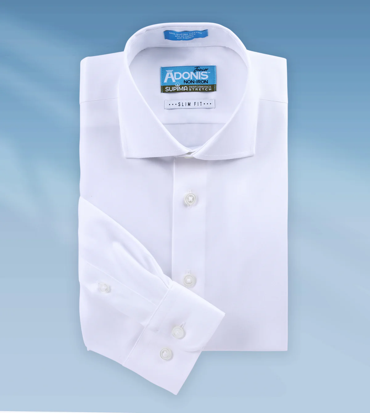 Adonis Boys Non Iron Cotton Supima Stretch Shirt