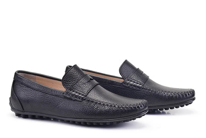 Boys Slip-On Leather Casual Loafer