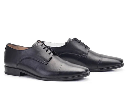 Boys Lace Leather Shoe 900415